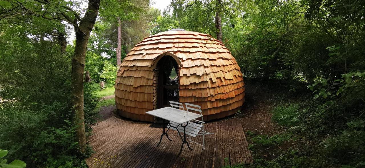 Camping De La Chagnee Saint-Aubin-le-Cloud Exterior photo